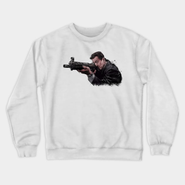 Ronin Crewneck Sweatshirt by D-Wrex T-Shirts 